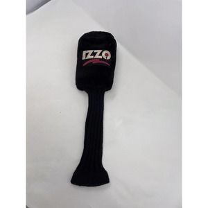 Vintage Izzo X Black Driver Golf Club Head Cover Sock